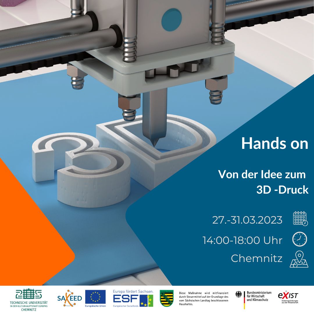 Hands on : Von der Idee zum 3D-Druck