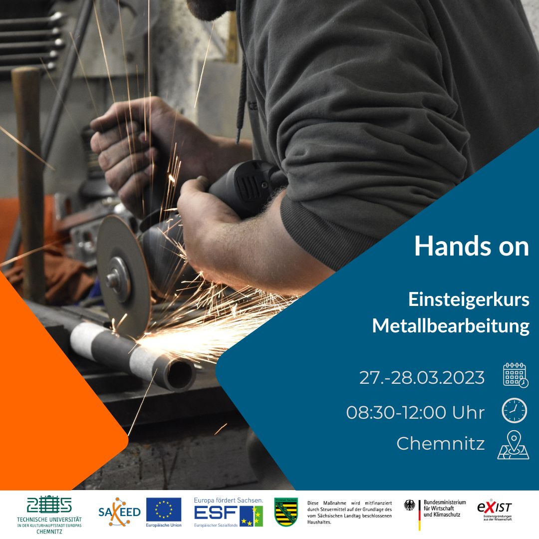 Hands on : Einsteigerkurs Metallbearbeitung
