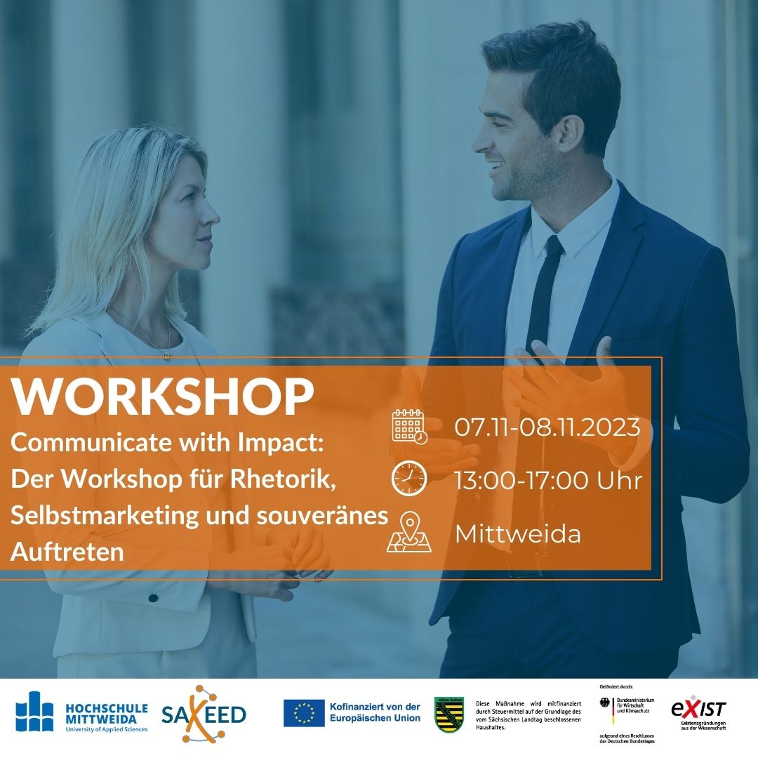 Communicate with Impact: Der Workshop für Rhetorik, Selbstmarketing und souveränes Auftreten