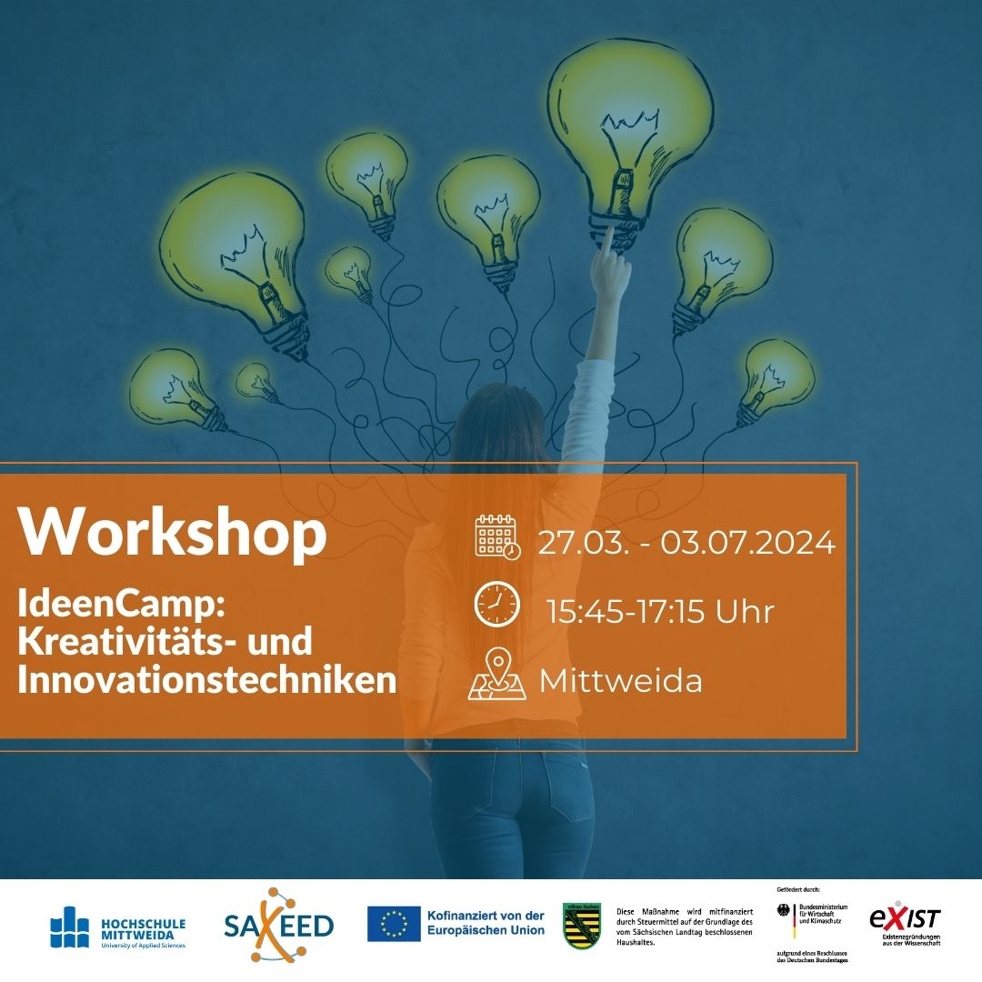 IdeenCamp: Kreativitäts- und Innovationstechniken