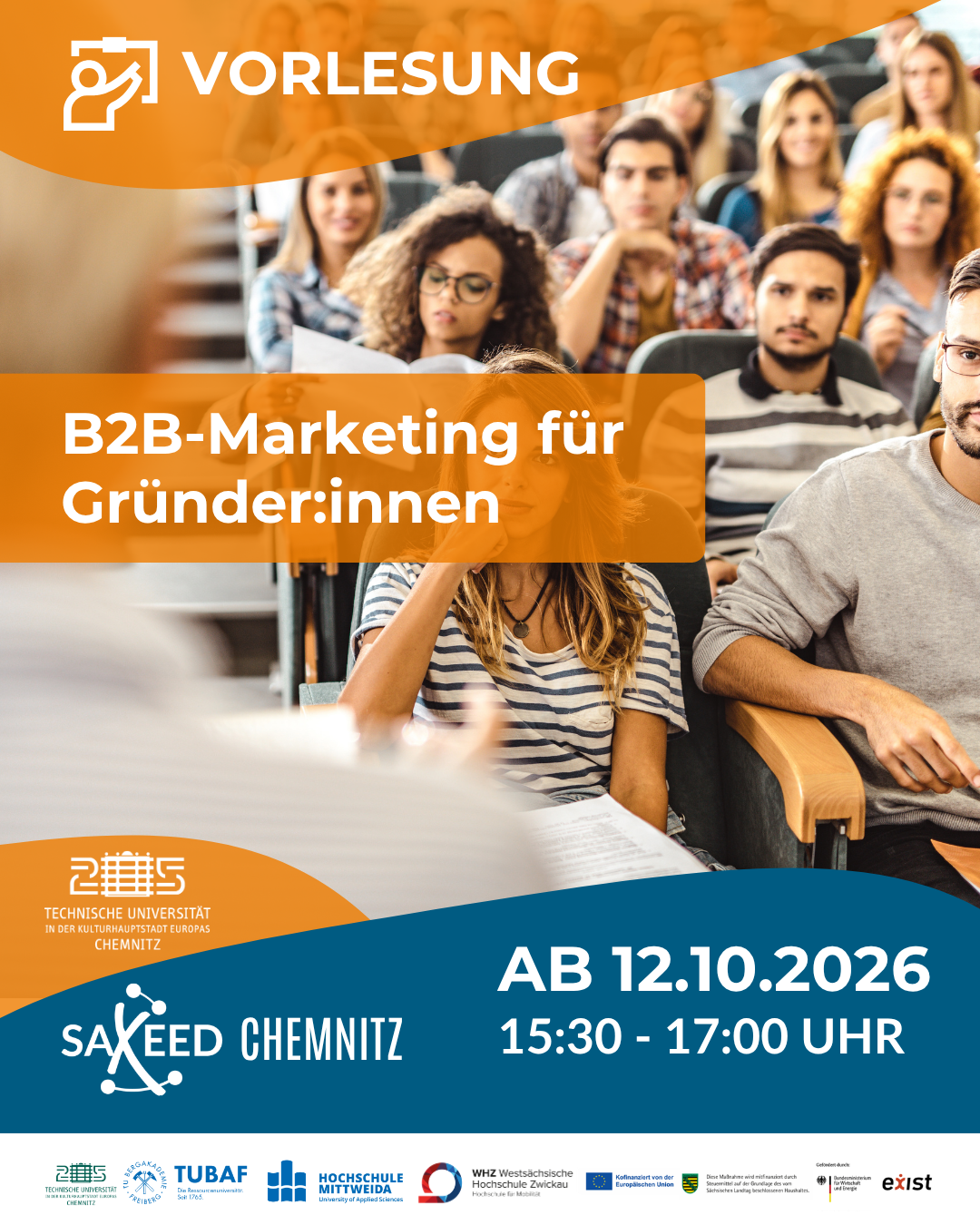 Vorlesung B2B-Marketing für Gründer:innen