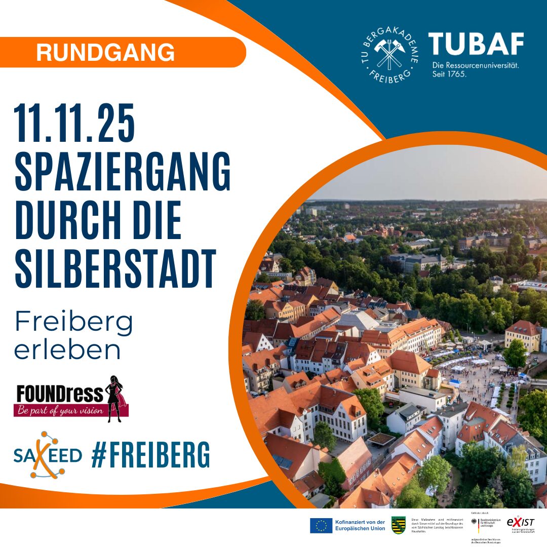 Spaziergang durch die Silberstadt Freiberg