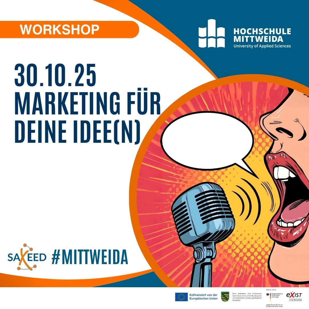 Workshop: Gründungsmarketing – Marketing für deine Idee(n)