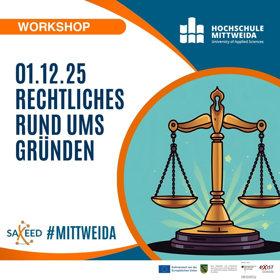 Workshop: Rechtliches rund ums Gründen