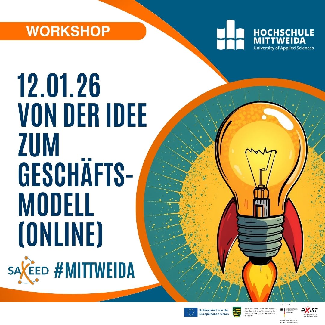 Workshop: Von der Idee zum Geschäftsmodell (Online)