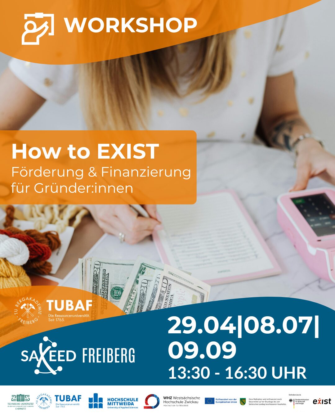 How to exist - Förderung und Finanzierung für Gründer:innen