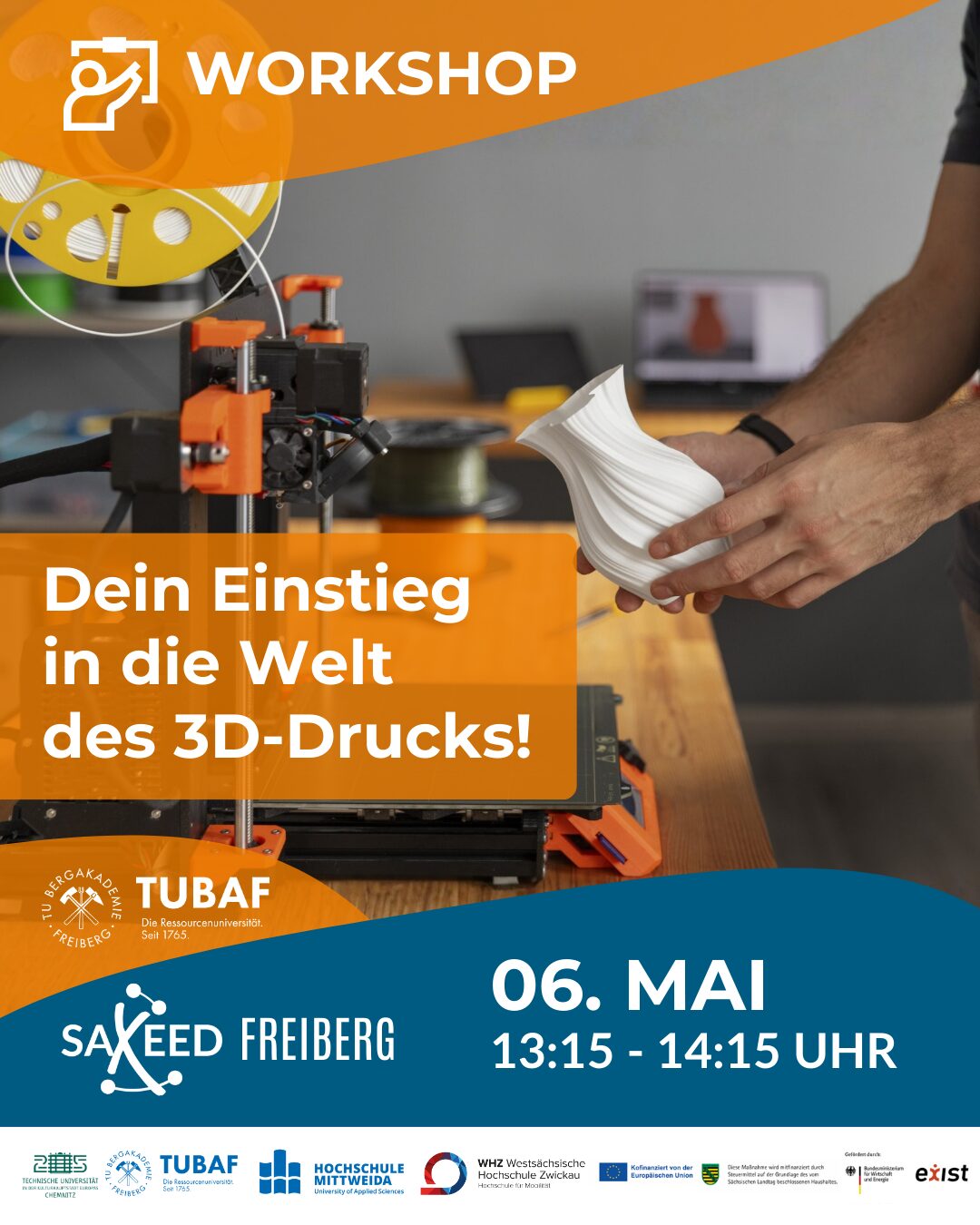 Pack's an und werd kreativ! Dein Einstieg in die Welt des 3D-Drucks!