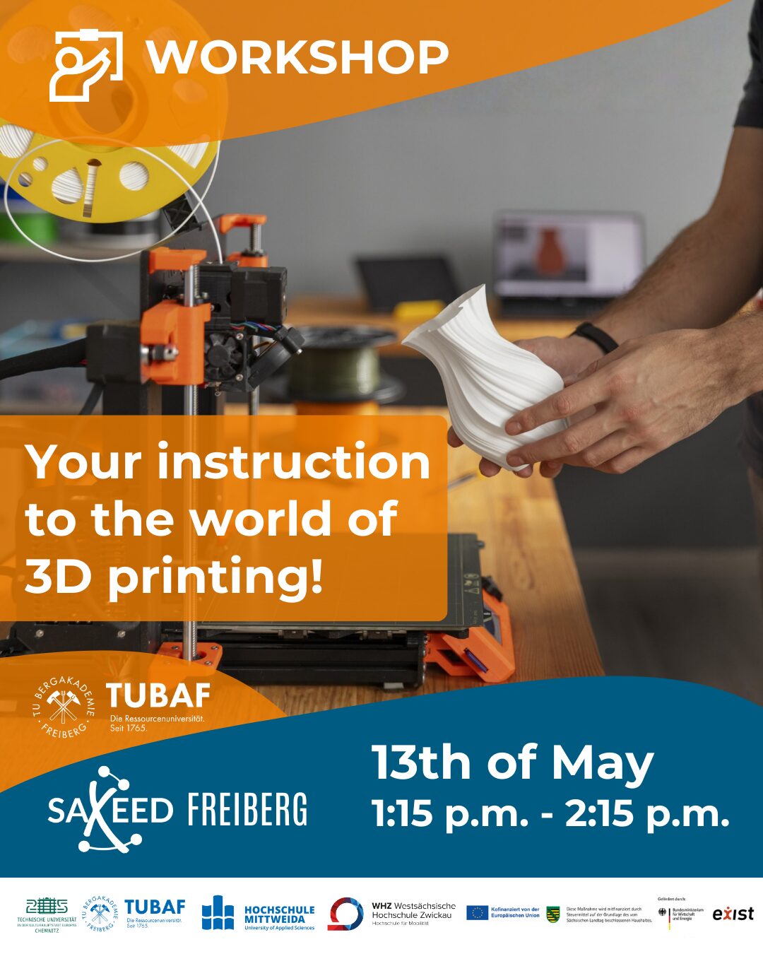Get started and be creative! Your introduction to the world of 3D printing!