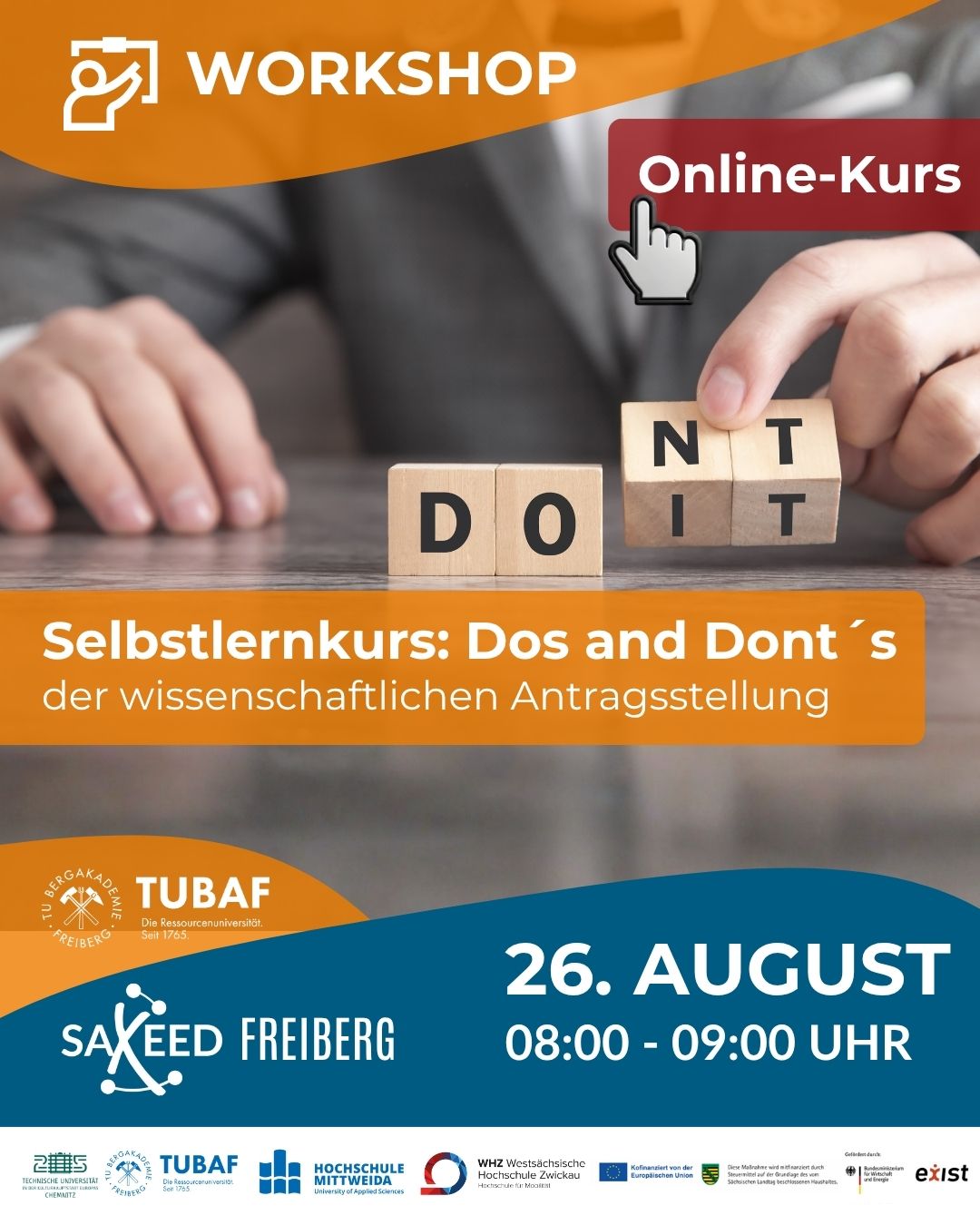 Selbstlernkurs - Dos und Don'ts der wissenschaftlichen Antragstellung