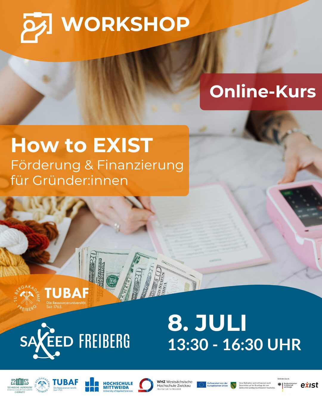 How to exist - Förderung und Finanzierung für Gründer:innen