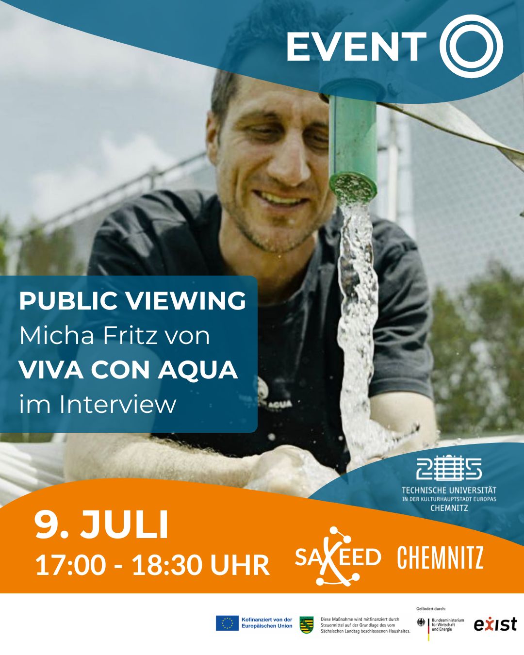 Public Viewing: Startup Date in Chemnitz