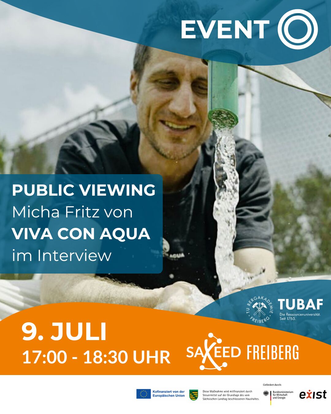 Public Viewing: Startup Date in Freiberg