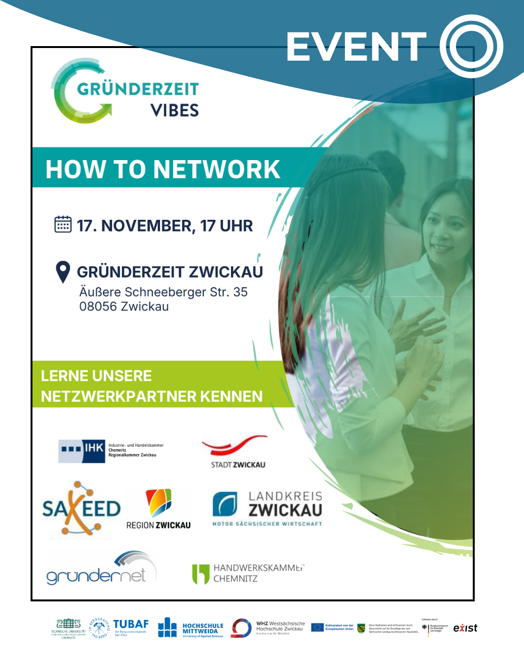 Gründerzeit Vibes: How to network