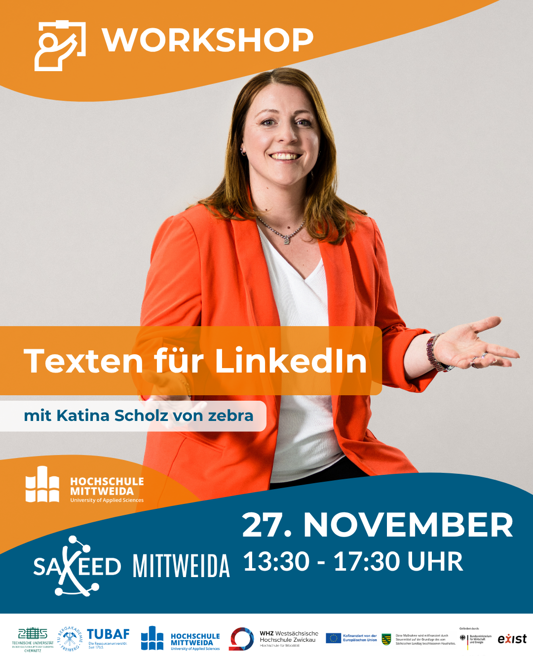 Texten für LinkedIn